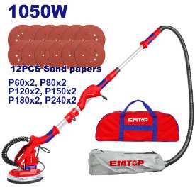 ماكنه حف جدران و اسقف 1050W مع 6 ورقات