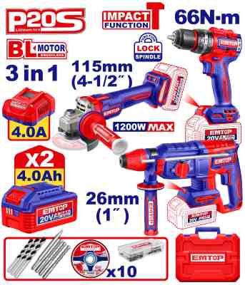كومبو طقم شحن 3 قطع سوبر
Brushless Motor