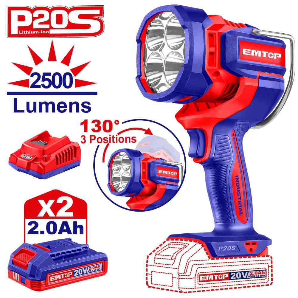 لوكس شحن متحرك 20V جديد
مع 2 بطاريه و شاحن
بقوه 2500