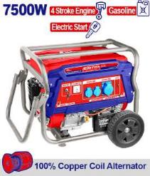 مولد كهرباء بنزين
سعه التنك 25L
7.5 KW
مع نظام تشغيل مفتاح