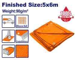شادر برتقالي مع حلقات
5×6 متر
وزن 90G