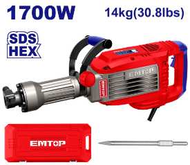 همر تكسير كهرباء
1700W j50 14Kgs